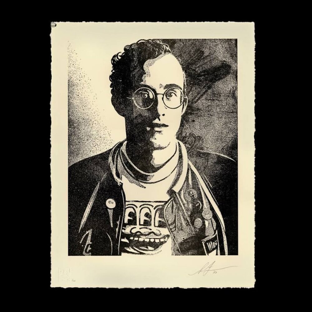 OBEY Art Is For Everyone - Keith Haring by Shepard Fairey signed/numbered